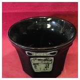 Ceramic Flower Pot (4" x 5 1/2")