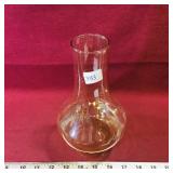 Glass Oil Lamp Shade (Vintage) (9" x 5")