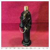 Large Glass Horse Cologne Bottle (Vintage)