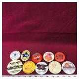 Lot Of 10 Assorted Buttons (Vintage)
