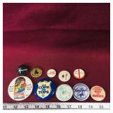 Lot Of 10 Assorted Buttons (Vintage)