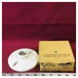 Stone & Stone Porcelain Lamp Holder & Box