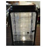 Revolving Display Case With Key