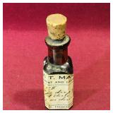 Fredericton NB R.T. Mack Chemist Bottle (Antique)