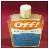 Off! Insect Repellent Bottle (Vintage)