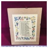 1976 Art Print Wall Picture (11" x 8 1/2")