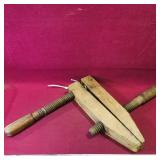 Large Woodworkers Clamp (Antique)