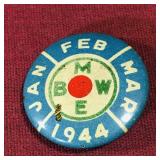 1944 BMWE RR Labor Union Pin