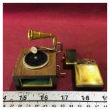 Lighter & Phonograph Case (Vintage) (Small)