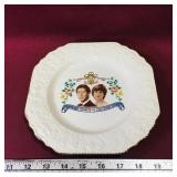 1981 Royal Wedding Commemorative Plate (8 1/4")