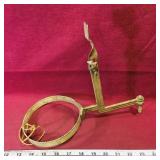 Metal Oil Lamp Wall Bracket (Antique)