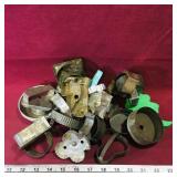 Large Lot Of Assorted Cookie Cutters (Vintage)