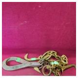 Logging Tool & Chain Hooks (Antique)