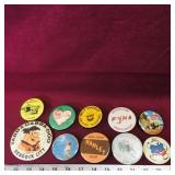 Lot Of 10 Assorted Buttons (Vintage)