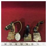 Lot Of 4 Advertising Watch Fobs