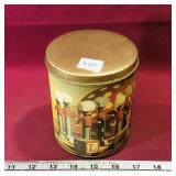 Musical Tin Container (Working) (5 1/4" x 4 1/4")