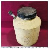 Stone Water Jug (Vintage) (9 1/2" x 8")