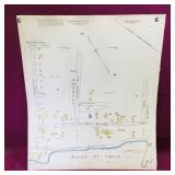 1950 St. Stephen NB Cardboard Map