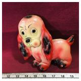 Chalkware Dog Wall Decoration (6" x 6")