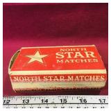 North Star Matches Box (Vintage) (Empty)