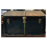 Large Steamer Trunk (Antique)