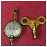 Clock Key & Pendulum (Antique)