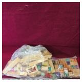Large Lot Of Wooden Block Toys (Vintage)