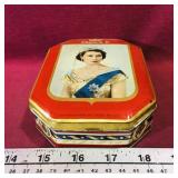 1953 Queen Elizabeth II Coronation Toffee Tin