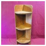 Wooden Corner Shelf (Vintage) (24" x 8 1/2")