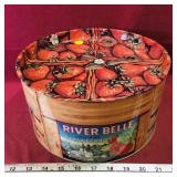 River Belle Strawberries Tin Container