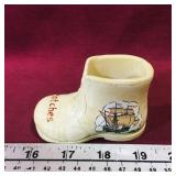Manor Ware Pottery Shoe Matches Holder (Vintage)