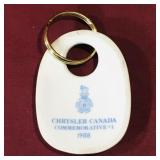 1988 Chrysler Canada Commemorative Keychain
