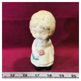 Pottery Bobblehead (Vintage) (5" Tall)