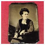 Antique Tin Photograph (Small)