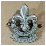 Boy Scouts "Be Prepared" Cap Badge (Vintage)