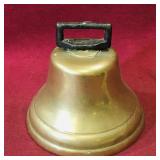 Small Brass Bell (Vintage) (3" x 3 1/4")