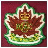 RCAC Military Patch (Vintage) (5" x 4 1/4")