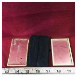 Small Pocket Mirrors & Case (Vintage)