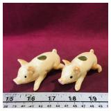 Pair Of Ceramic Montreal Toothpick Holders