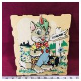 Cardboard Art Wall Picture (Vintage)
