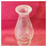 Glass Oil Lamp Chimney (Antique) (8 1/2" x 4")