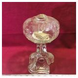 Glass Kerosene Lamp Base (Antique)