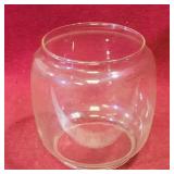 Small Glass Lantern Globe (Vintage)