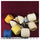 Lot Of Crochet Cotton Threads (Vintage)
