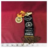 L.O.B.A. Tulk Lodge Memoriam Ribbon & Button