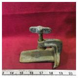 Galvanized Work Bench Clamp (Vintage)