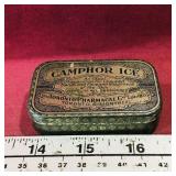 Camphor Ice Tin Container (Antique) (Small)