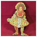 Wooden Dancing Figure (7 1/2" x 5 1/2")