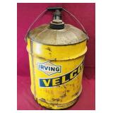 Irving Velco Motor Oil Can (Vintage)