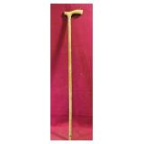 Handled Wooden Cane (Vintage) (34" Long)